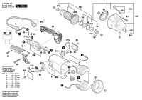 Bosch 3 601 H82 194 GWS 22-230 H Angle Grinder Spare Parts